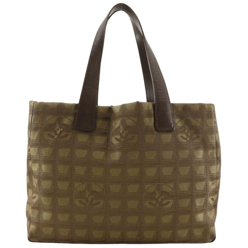 Chanel New Travel Line Nylon Canvas Tote Bag